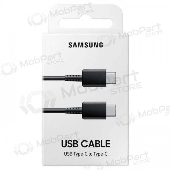 USB cabo original Samsung EP-DA705 Type-C-Type-C 1.0m na embalagem preto