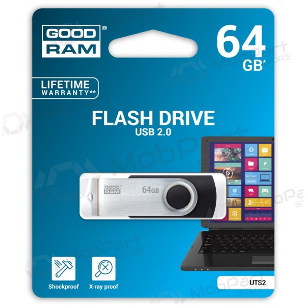 Pendrive GOODRAM UTS2 64GB USB 2.0