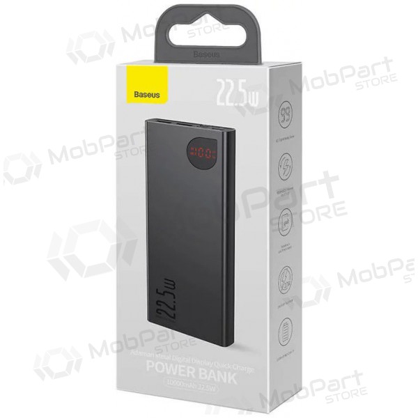 Bateria externa Power Bank Baseus Adaman 22.5W 10000mAh preto PPAD070001