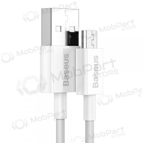 Cabo USB Baseus Superior microUSB 2A 2.0m (branco) CAMYS-A02