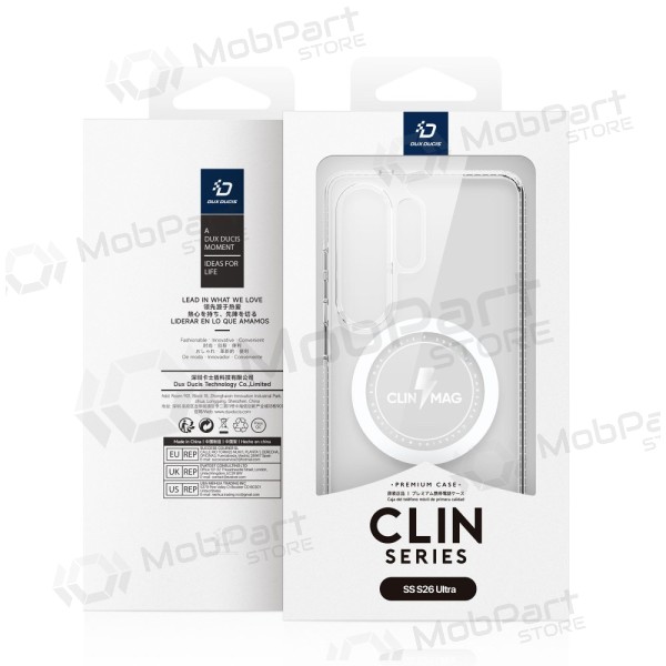 Samsung Galaxy S26 Ultra capa - Dux Ducis Clin Magsafe (transparente)