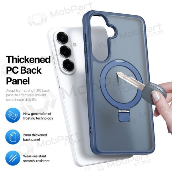 Capa Samsung Galaxy S26 - Dux Ducis Yind Magnetic Stand (azul escuro)