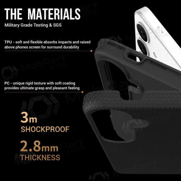 Samsung Galaxy S24+, S25+ capa „Perfectionists“ (preto)