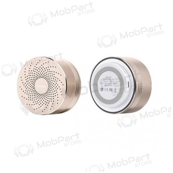 Bluetooth alto-falante portátil HOCO BS5 (MicroSD, mãos livres, AUX,FM) (dourado)
