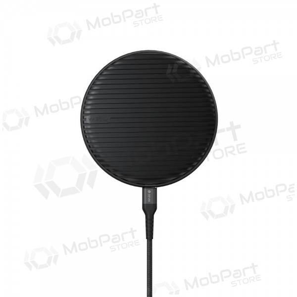 Sem fio carregador Devia Aurora Ultra-Slim 15W (preto)