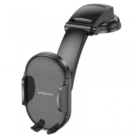 Suporte automotivo de telefone Borofone BH73 no painel, junto ao para-brisa 4.5-7.0 polegadas.