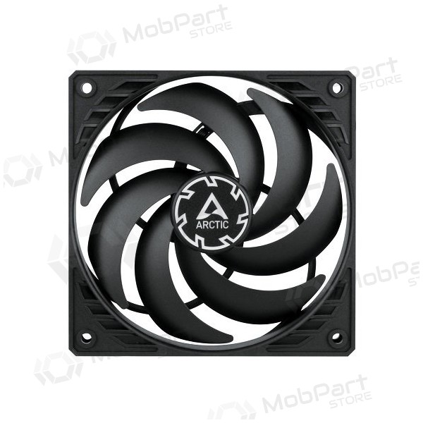 ARCTIC P12 SLIM PWM PST ventilador de quadro, 4-pin, 120mm, siauras, preto
