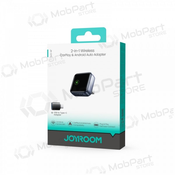 Adaptador CarPlay / Android Auto sem fio Joyroom JR-CP3 preto