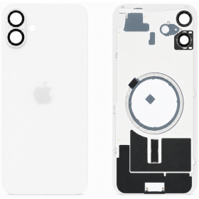 Capa traseira para Apple iPhone 16 Plus (branca) (Premium)