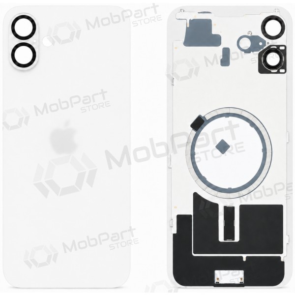Capa traseira para Apple iPhone 16 Plus (branca) (Premium)