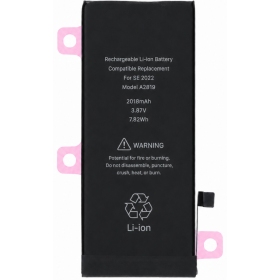 Akumuliatorius ORG para iPhone SE 2022 2018mAh su lipduku