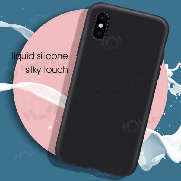 Capa Apple iPhone 12 mini - Liquid Silicone - 1.5mm (preto)