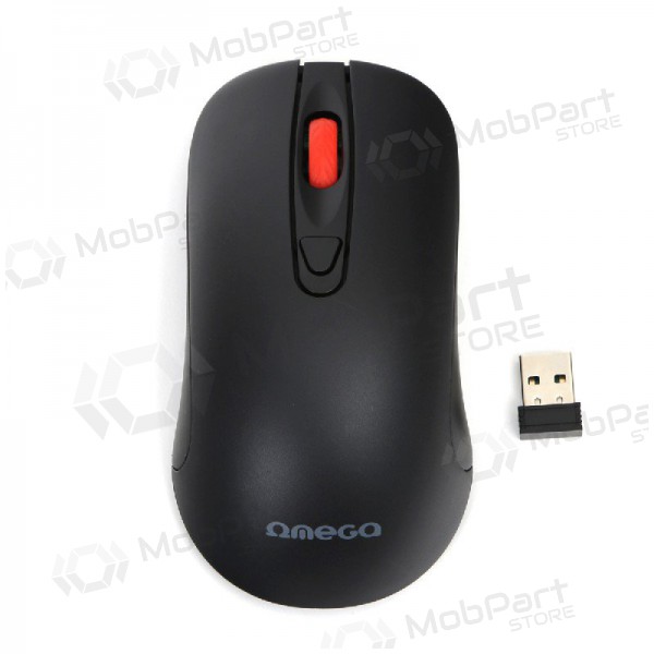 Rato OMEGA OM-520 sem fio (preto)