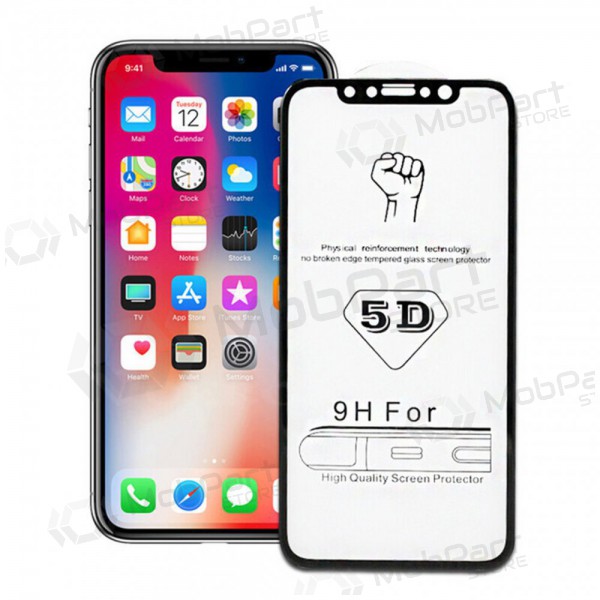 LCD apsauginis stikliukas 5D Full Glue Xiaomi Poco F7 Pro/Poco F7 Ultra preto