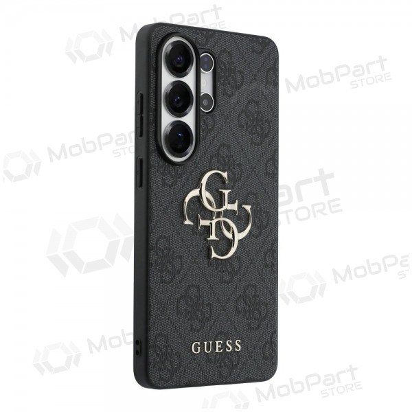 Capa Samsung Galaxy S26 Ultra - Guess PU 4G Metal Logo (cinzento)
