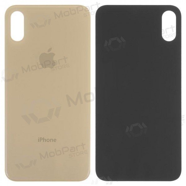 Capa traseira para Apple iPhone XS (dourada)
