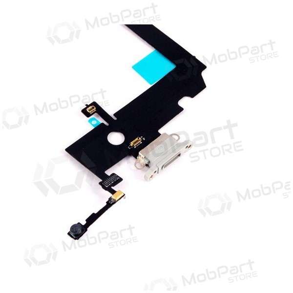 Apple iPhone XS Max conector de carga (prata)