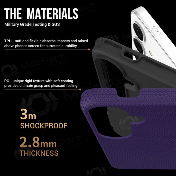 Samsung Galaxy S22 Ultra capa „Perfectionists“ (roxo)