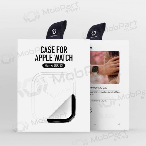 Capa protetora de LCD para Apple Watch 40mm - Dux Ducis Hamo (preta)
