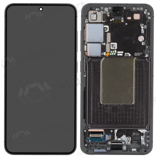 Tela Samsung Galaxy S24 (preta) (com moldura) (original)