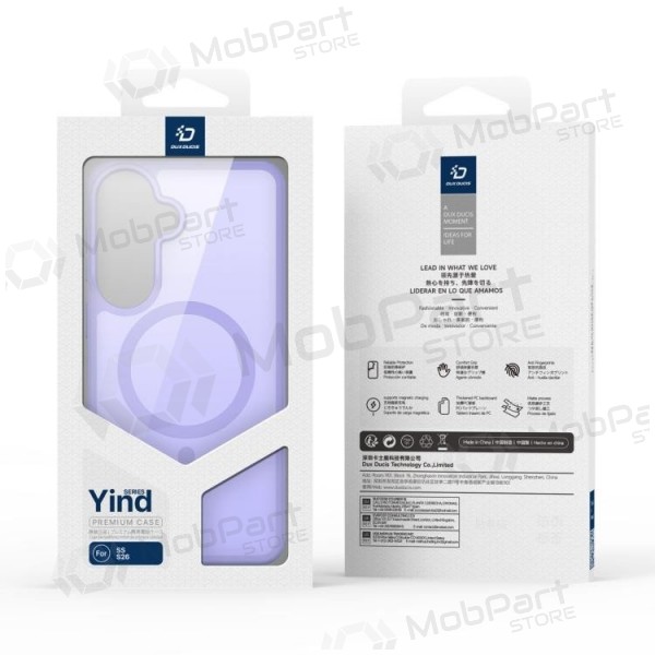 Capa para Samsung Galaxy S26+ - Dux Ducis Yind MagSafe (violeta)