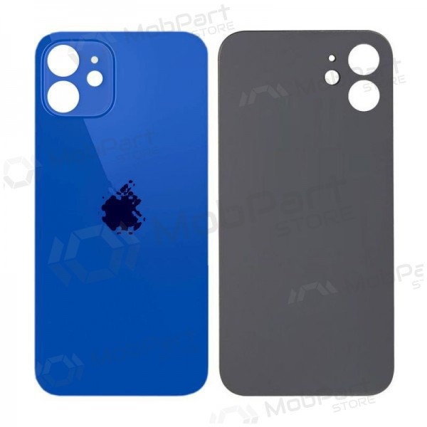 Apple iPhone 12 tampa traseira da bateria (azul) (bigger hole for camera)