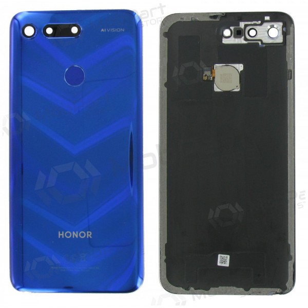 Honor View 20 tampa traseira da bateria azul (Sapphire Blue) (usado grade C, original)