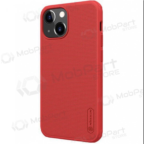 Capa para Apple iPhone 14 - Nillkin Frosted Shield (vermelha)
