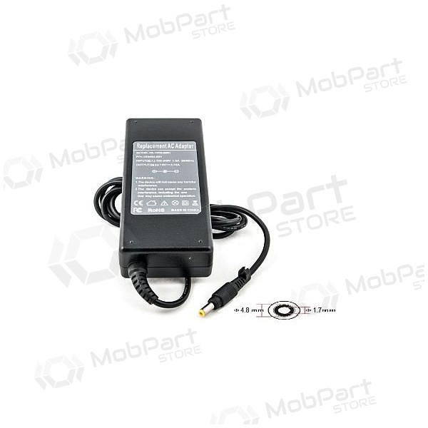 HP 90W: 19V, 4.74A carregador de portátil