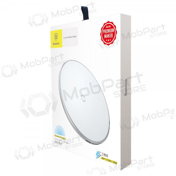 Carregador sem fio Baseus Simple (10W) CCALL-JK02 (branco)
