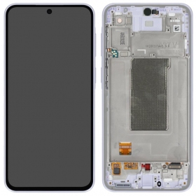Tela Samsung Galaxy A37 5G (lavanda) (com moldura) (original)