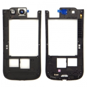 Samsung i9300 Galaxy S3 moldura interna (preto) (original)