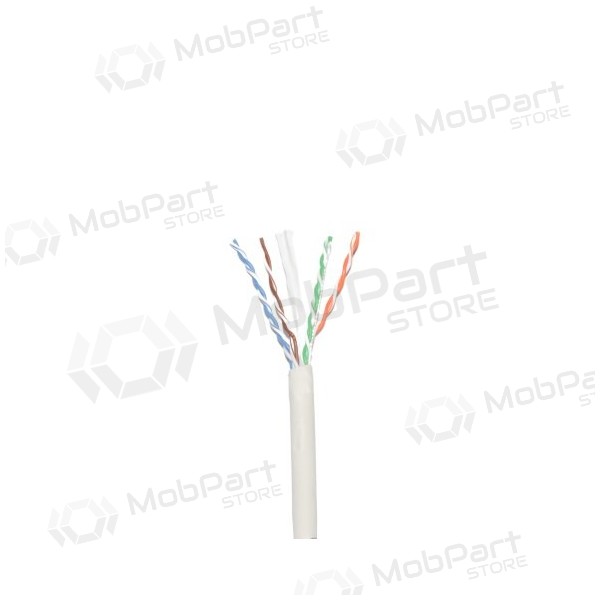 Cabo de comunicação LTECH UTP 5E classe de reação ao fogo Cca, livre de halogéneos (bobina de 305m)