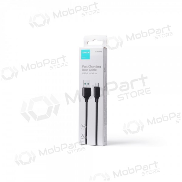 USB cabo Joyroom S-UM018A9 USB to MicroUSB 2.4A 1.0m preto