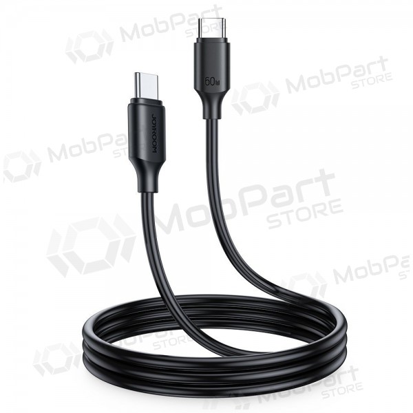 USB cabo Joyroom S-CC060A9 Type-C to Type-C 60W 1.0m preto