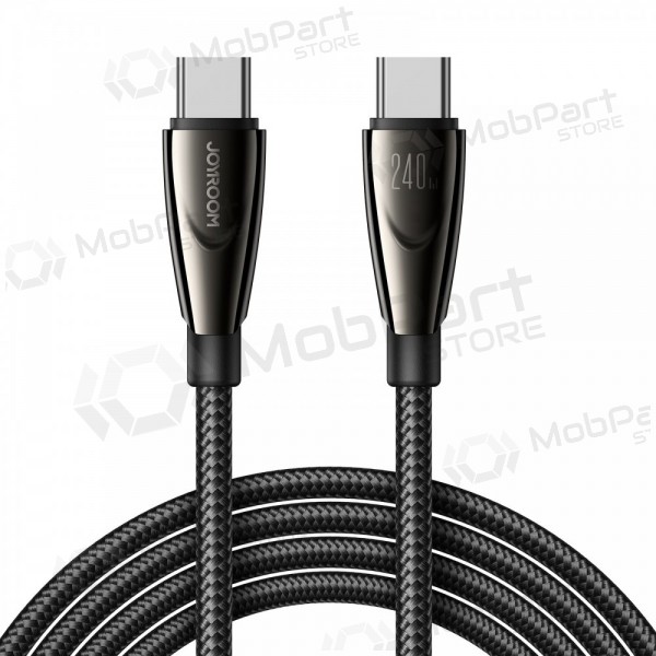 USB cabo Joyroom SA31-CC5 USB-C to USB-C 240W 1.2m preto