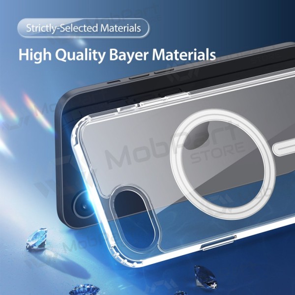 Capa para Apple iPhone 16e, 17e - Dux Ducis Clin Magsafe (transparente)