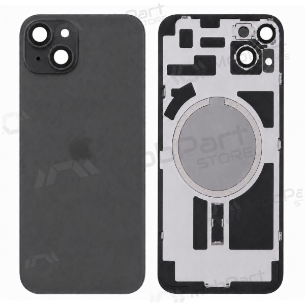 Capa traseira para Apple iPhone 15 Plus (preta) - Premium