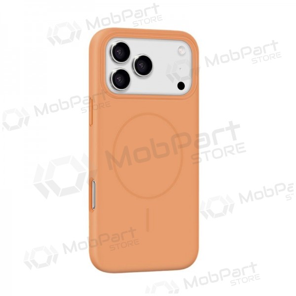 Capa para Samsung Galaxy S26 Ultra - X-Level Fluid Skin MagSafe (laranja)