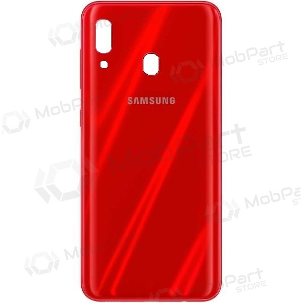 Samsung A305 Galaxy A30 2019 tampa traseira da bateria (vermelho)
