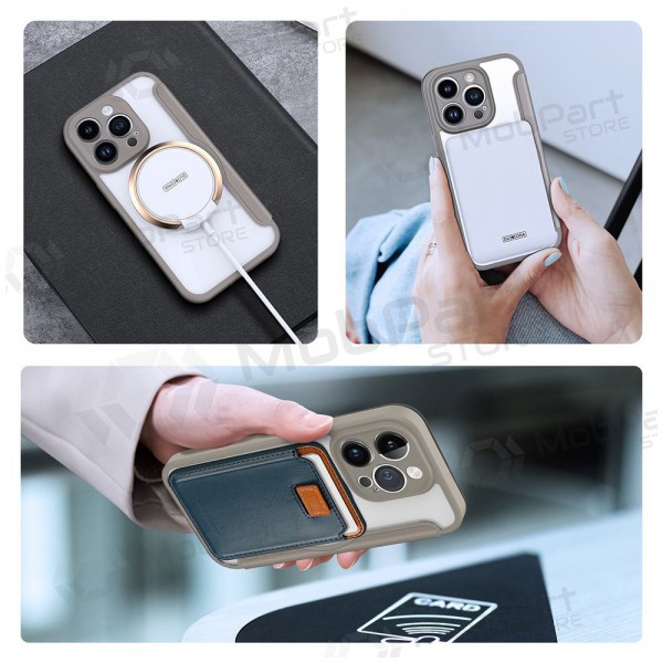 Capa para Apple iPhone 13 / 14 - Dux Ducis Skin X Pro (castanho)
