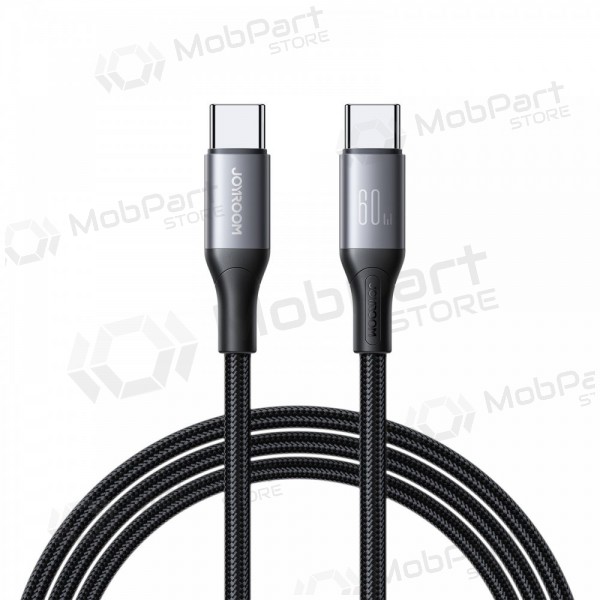 USB cabo Joyroom S-A28 USB-C to USB-C 60W 2.0m preto