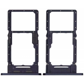Suporte de cartão SIM para Samsung Galaxy A25 5G (preto) (original)