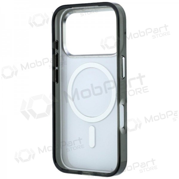 Capa para Apple iPhone 18 Pro - Karl Lagerfeld PU Semi Wrap Smooth Sketch Bodies MagSafe (preto)
