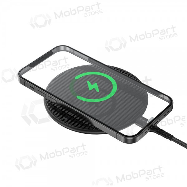Sem fio carregador Devia Aurora Ultra-Slim 15W (preto)