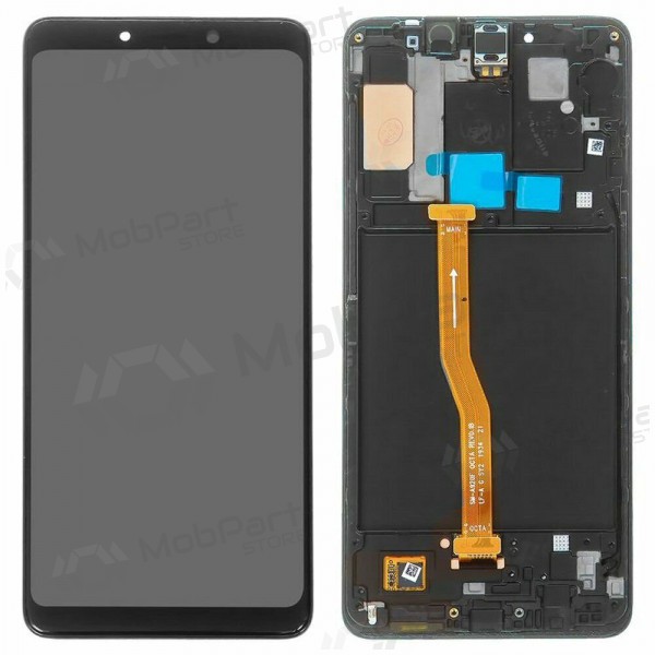 Samsung A920F Galaxy A9 (2018) ecrã (preto) (com moldura) (service pack) (original)