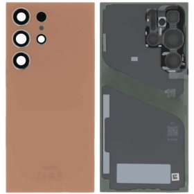 Capa traseira Samsung Galaxy S24 Ultra (laranja) (original)