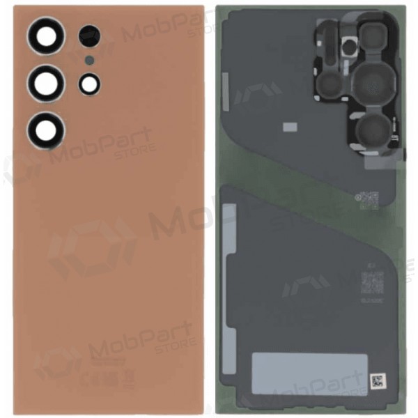 Capa traseira Samsung Galaxy S24 Ultra (laranja) (original)