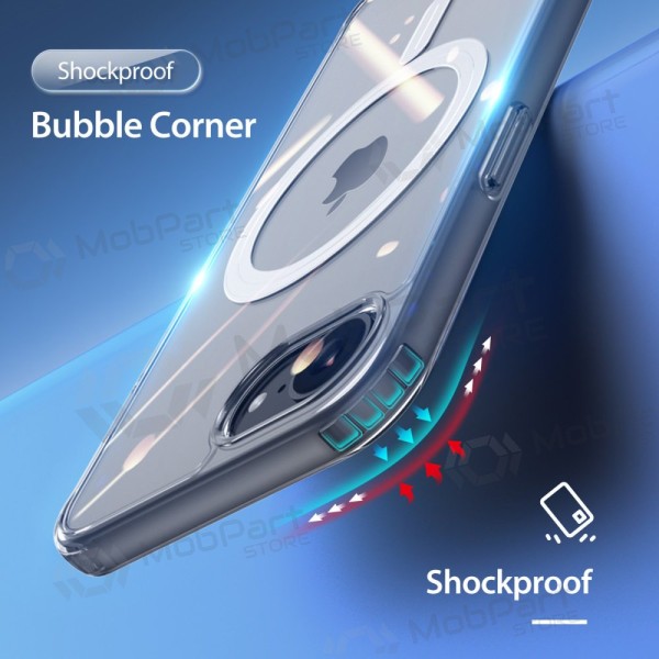 Capa para Apple iPhone 16e, 17e - Dux Ducis Clin Magsafe (transparente)