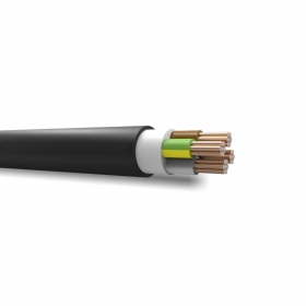 Cabo de energia Elpar N2XH-J 5x4 mm² de cobre XLPE LSZH CPR B2ca 1 kV monolítico.